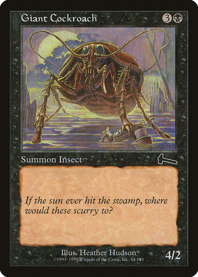 Giant Cockroach [Urza's Legacy] | Magic Magpie
