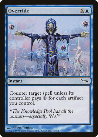 Override [Mirrodin] | Magic Magpie