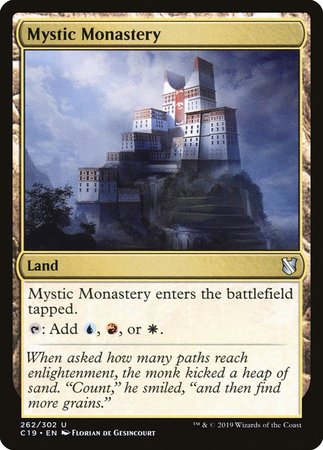 Mystic Monastery [Commander 2019] | Magic Magpie