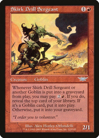 Skirk Drill Sergeant [Legions] | Magic Magpie