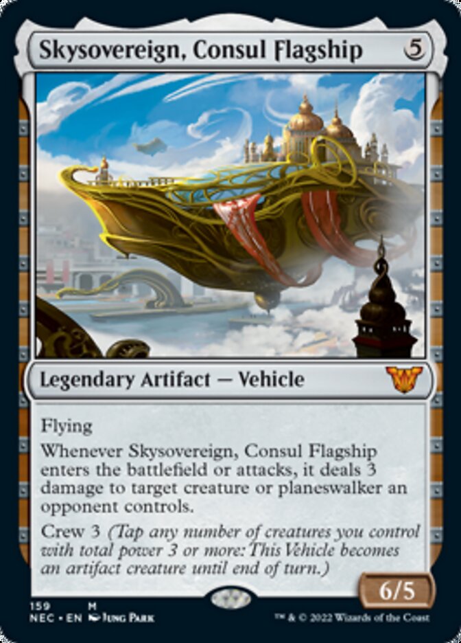 Skysovereign, Consul Flagship [Kamigawa: Neon Dynasty Commander] | Magic Magpie