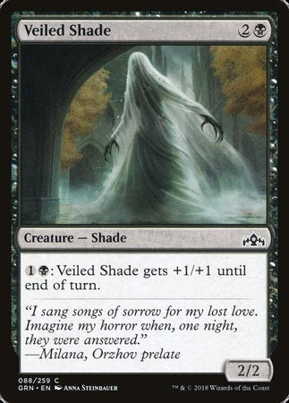 Veiled Shade [Guilds of Ravnica] | Magic Magpie