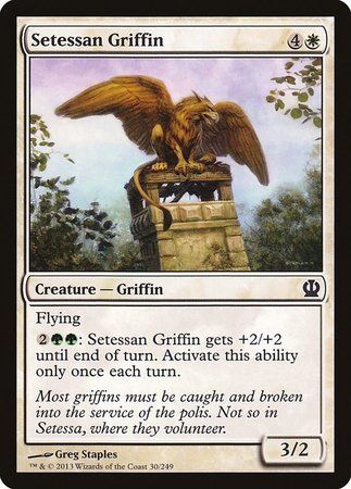 Setessan Griffin [Theros] | Magic Magpie