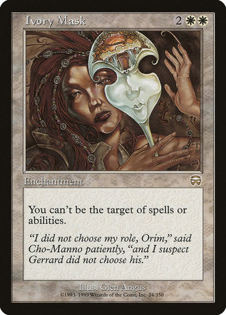 Ivory Mask [Mercadian Masques] | Magic Magpie