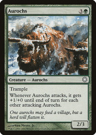 Aurochs [Coldsnap Theme Decks] | Magic Magpie