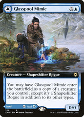 Glasspool Mimic // Glasspool Shore (Extended Art) [Zendikar Rising] | Magic Magpie