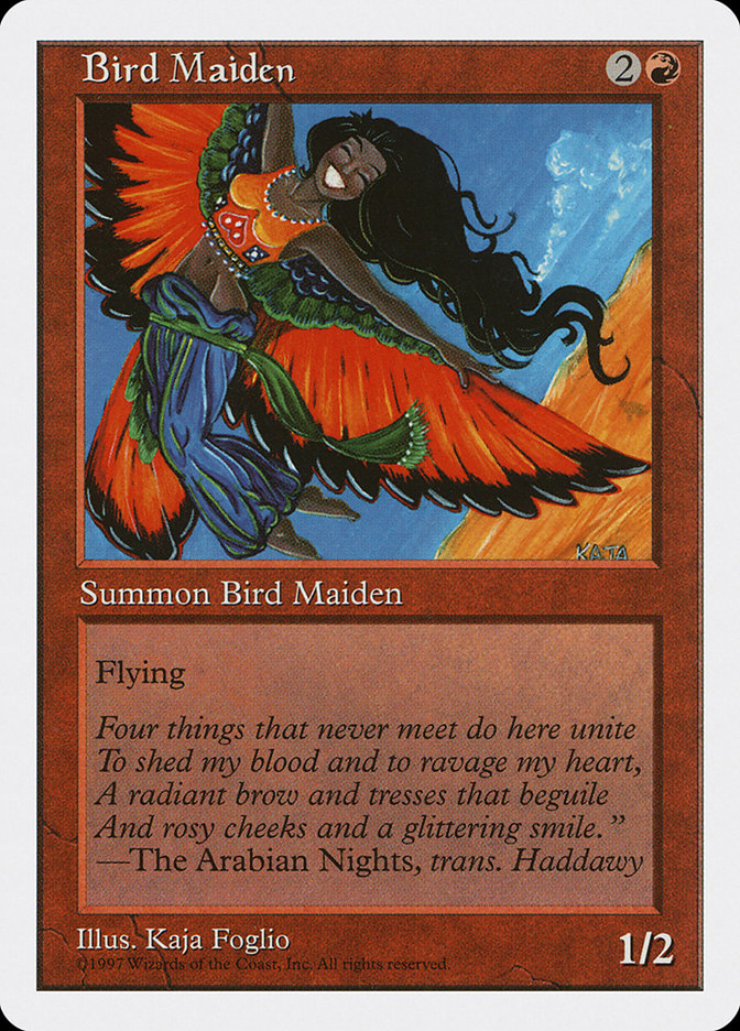 Bird Maiden [Fifth Edition] | Magic Magpie