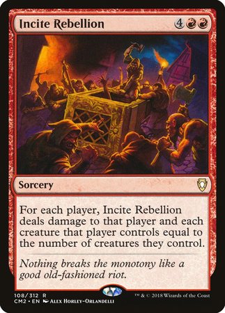 Incite Rebellion [Commander Anthology Volume II] | Magic Magpie