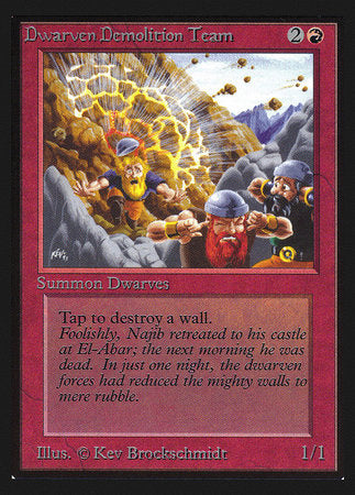 Dwarven Demolition Team (IE) [Intl. Collectors’ Edition] | Magic Magpie