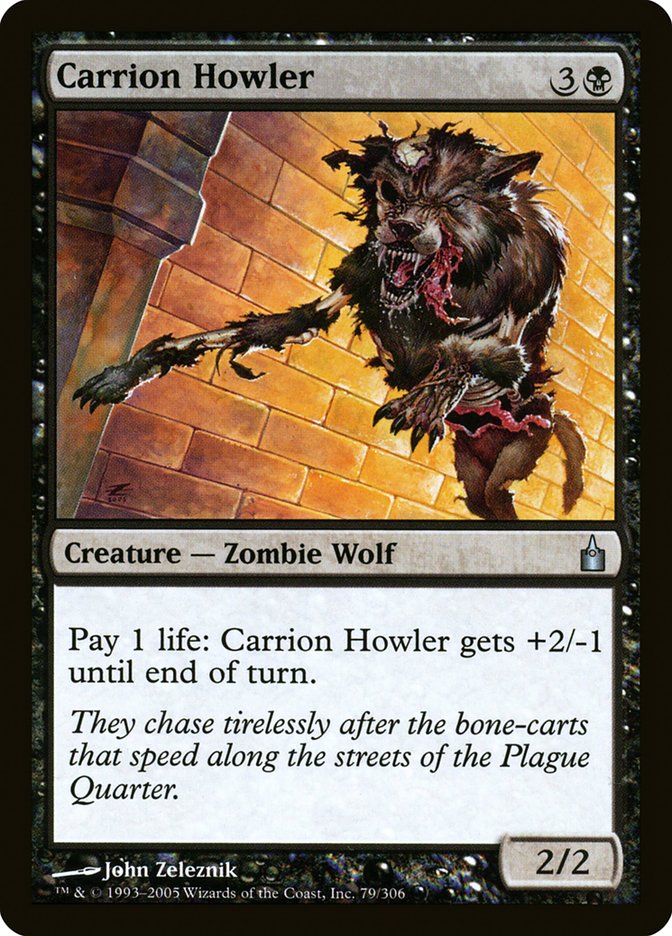 Carrion Howler [Ravnica: City of Guilds] | Magic Magpie