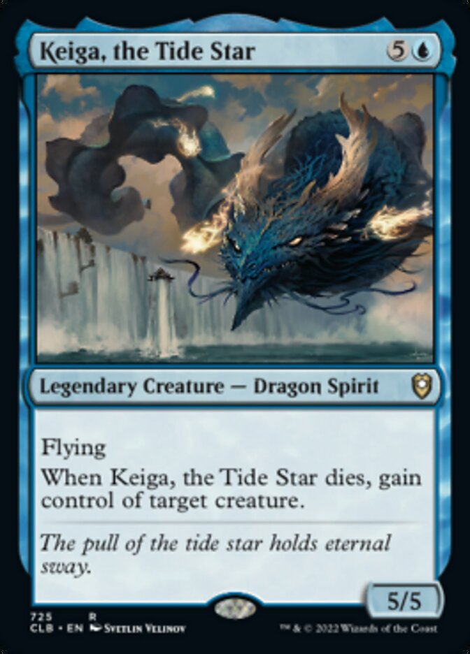 Keiga, the Tide Star [Commander Legends: Battle for Baldur's Gate] | Magic Magpie