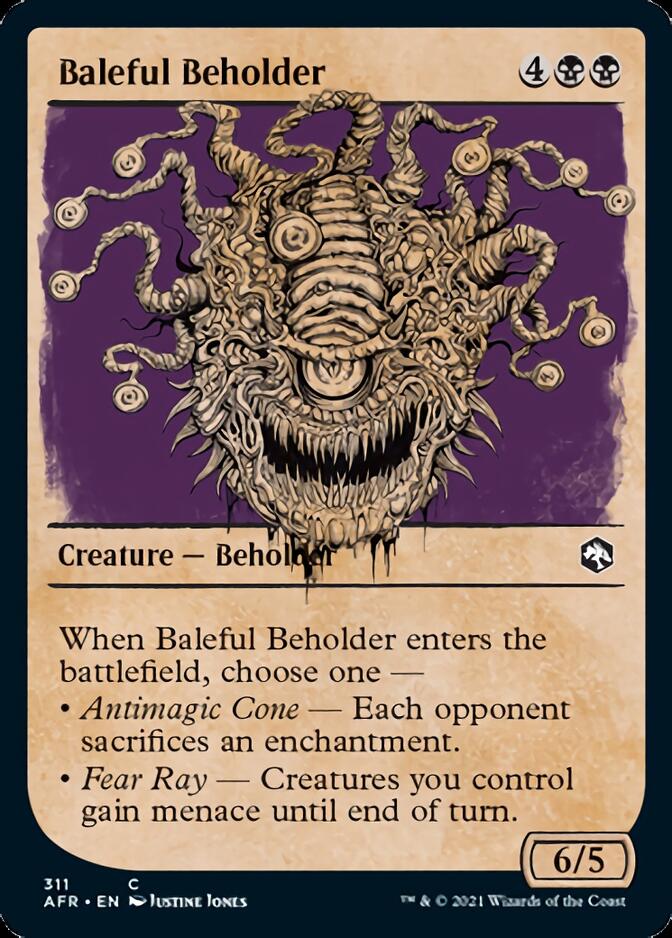 Baleful Beholder (Showcase) [Dungeons & Dragons: Adventures in the Forgotten Realms] | Magic Magpie