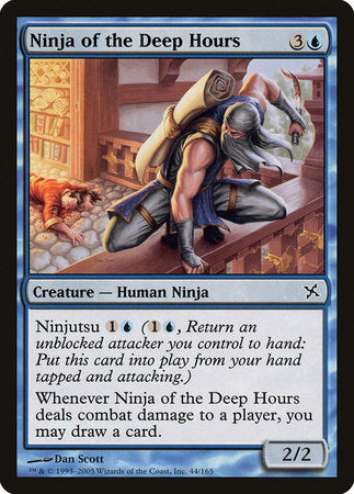 Ninja of the Deep Hours [Betrayers of Kamigawa] | Magic Magpie