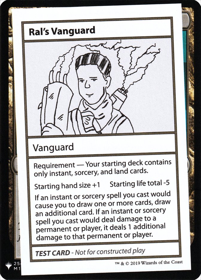 Ral's Vanguard [Mystery Booster Playtest Cards] | Magic Magpie
