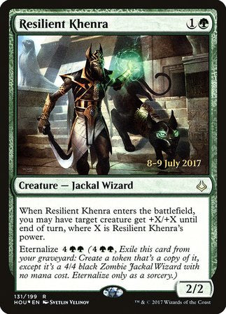 Resilient Khenra [Hour of Devastation Promos] | Magic Magpie