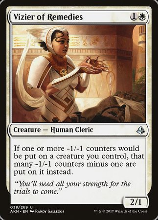 Vizier of Remedies [Amonkhet] | Magic Magpie