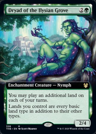 Dryad of the Ilysian Grove (Extended Art) [Theros Beyond Death] | Magic Magpie