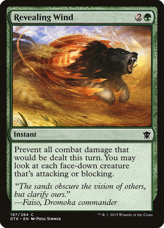 Revealing Wind [Dragons of Tarkir] | Magic Magpie