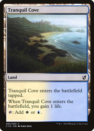 Tranquil Cove [Commander 2019] | Magic Magpie