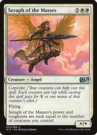 Seraph of the Masses [Magic 2015] | Magic Magpie