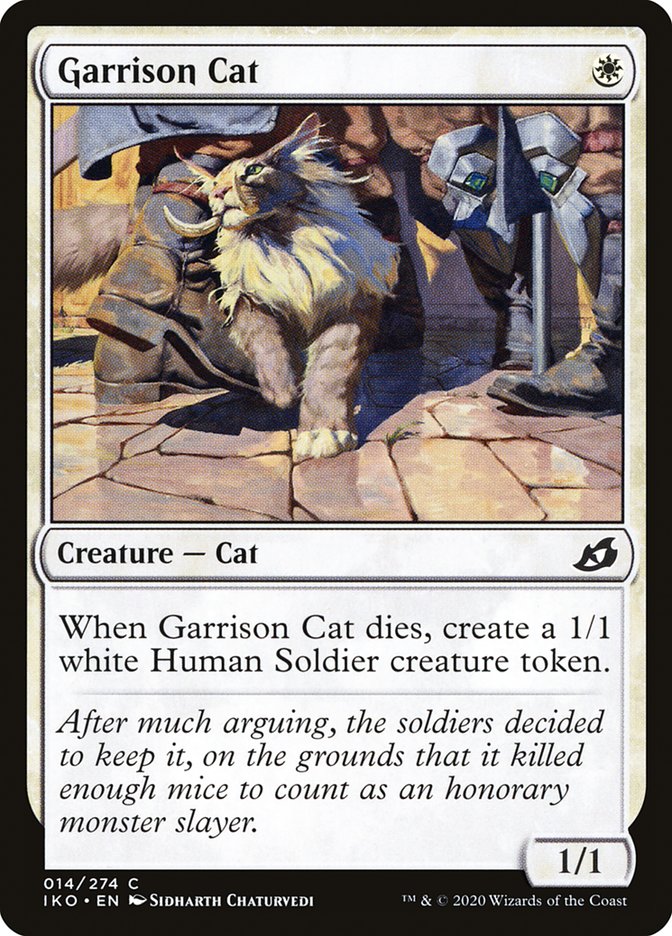 Garrison Cat [Ikoria: Lair of Behemoths] | Magic Magpie