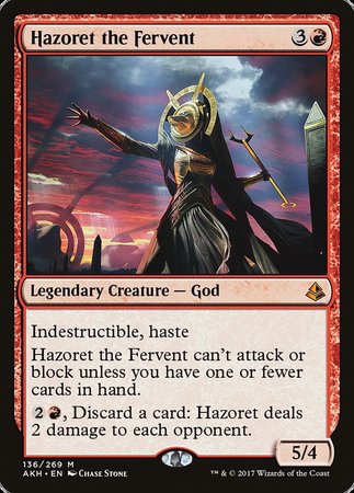 Hazoret the Fervent [Amonkhet] | Magic Magpie