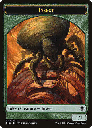 Insect Token [Conspiracy: Take the Crown Tokens] | Magic Magpie