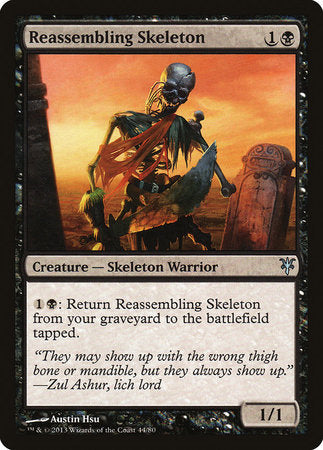 Reassembling Skeleton [Duel Decks: Sorin vs. Tibalt] | Magic Magpie