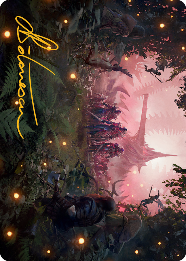 Invasion of Eldraine Art Card (Gold-Stamped Signature) [March of the Machine Art Series] | Magic Magpie