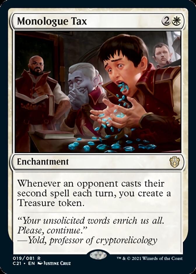 Monologue Tax [Commander 2021] | Magic Magpie