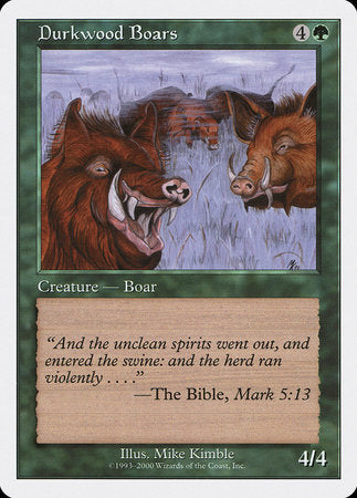 Durkwood Boars [Starter 2000] | Magic Magpie