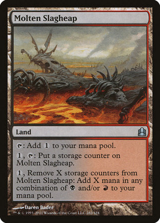 Molten Slagheap [Commander 2011] | Magic Magpie