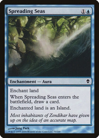 Spreading Seas [Zendikar] | Magic Magpie