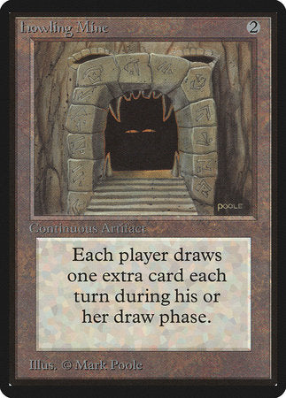 Howling Mine [Limited Edition Beta] | Magic Magpie