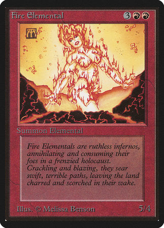 Fire Elemental [Limited Edition Beta] | Magic Magpie