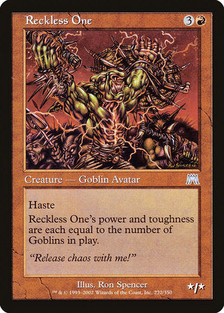 Reckless One [Onslaught] | Magic Magpie