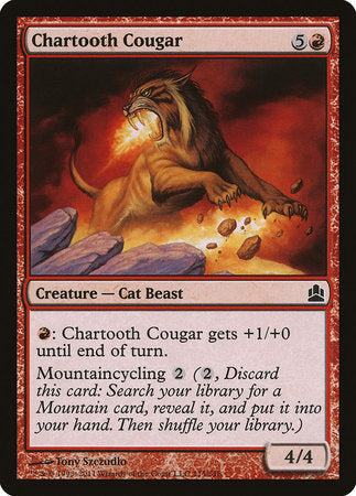 Chartooth Cougar [Commander 2011] | Magic Magpie