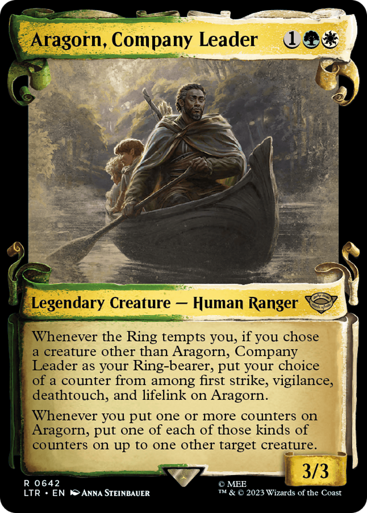Aragorn, Company Leader [The Lord of the Rings: Tales of Middle-Earth Showcase Scrolls] | Magic Magpie