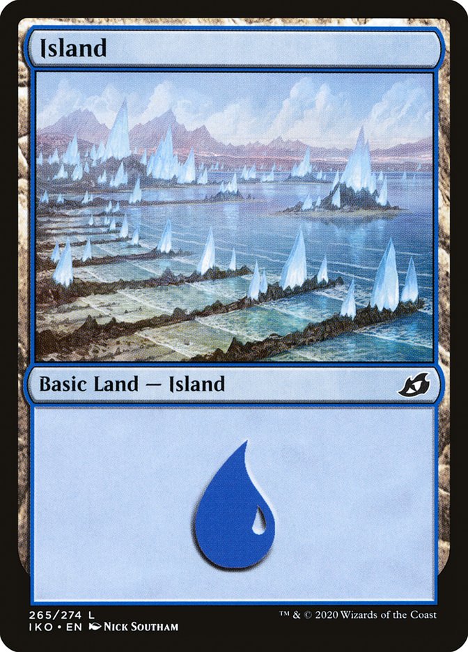 Island (265) [Ikoria: Lair of Behemoths] | Magic Magpie