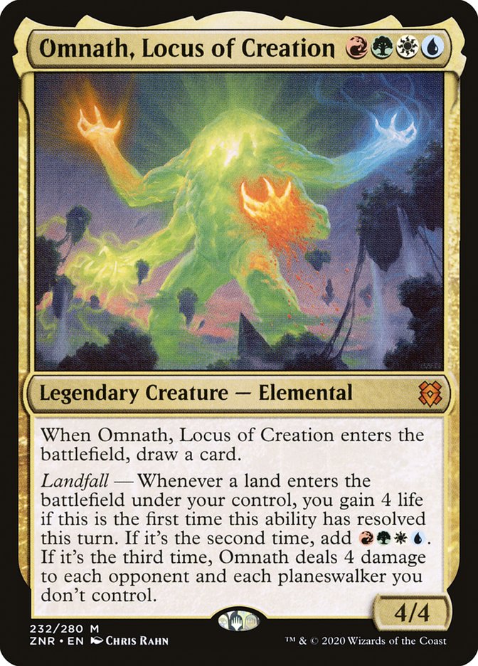 Omnath, Locus of Creation [Zendikar Rising] | Magic Magpie