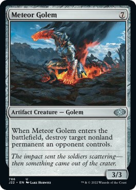 Meteor Golem [Jumpstart 2022] | Magic Magpie