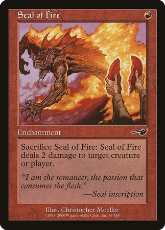 Seal of Fire [Nemesis] | Magic Magpie