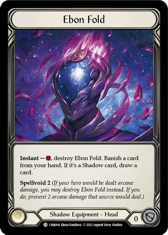 Ebon Fold [CHN004] (Monarch Chane Blitz Deck) | Magic Magpie