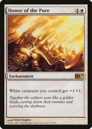 Honor of the Pure [Magic 2011] | Magic Magpie