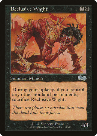 Reclusive Wight [Urza's Saga] | Magic Magpie