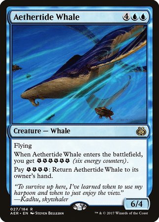 Aethertide Whale [Aether Revolt] | Magic Magpie