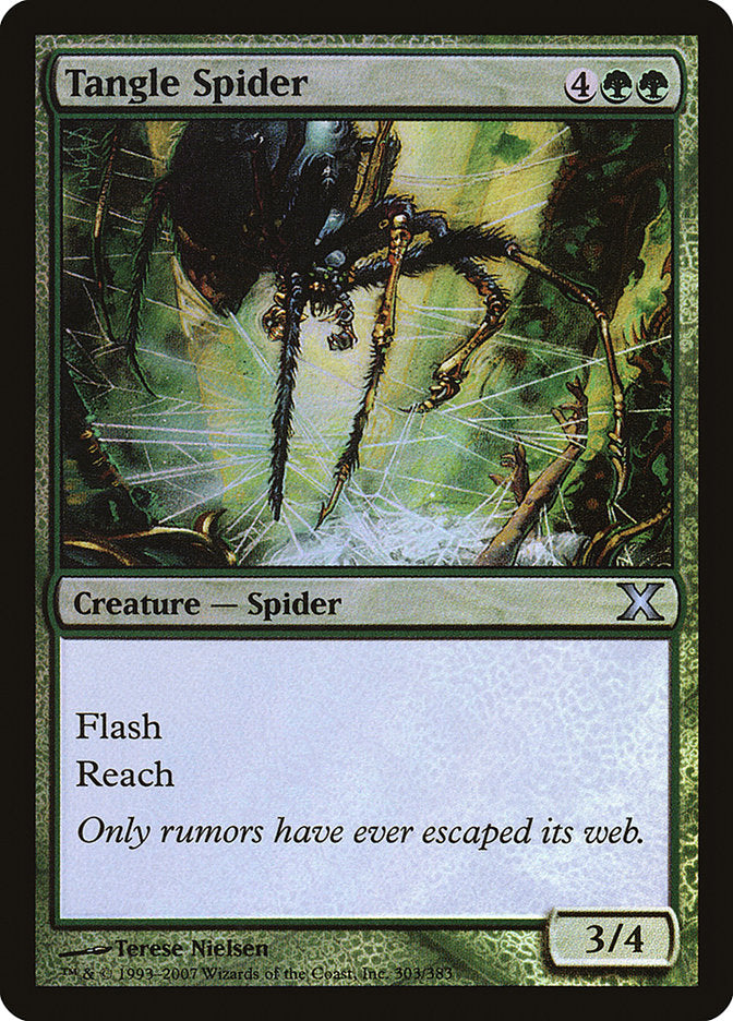 Tangle Spider (Premium Foil) [Tenth Edition] | Magic Magpie