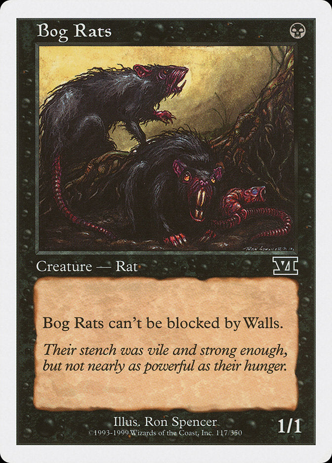 Bog Rats [Classic Sixth Edition] | Magic Magpie