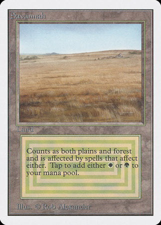 Savannah [Unlimited Edition] | Magic Magpie