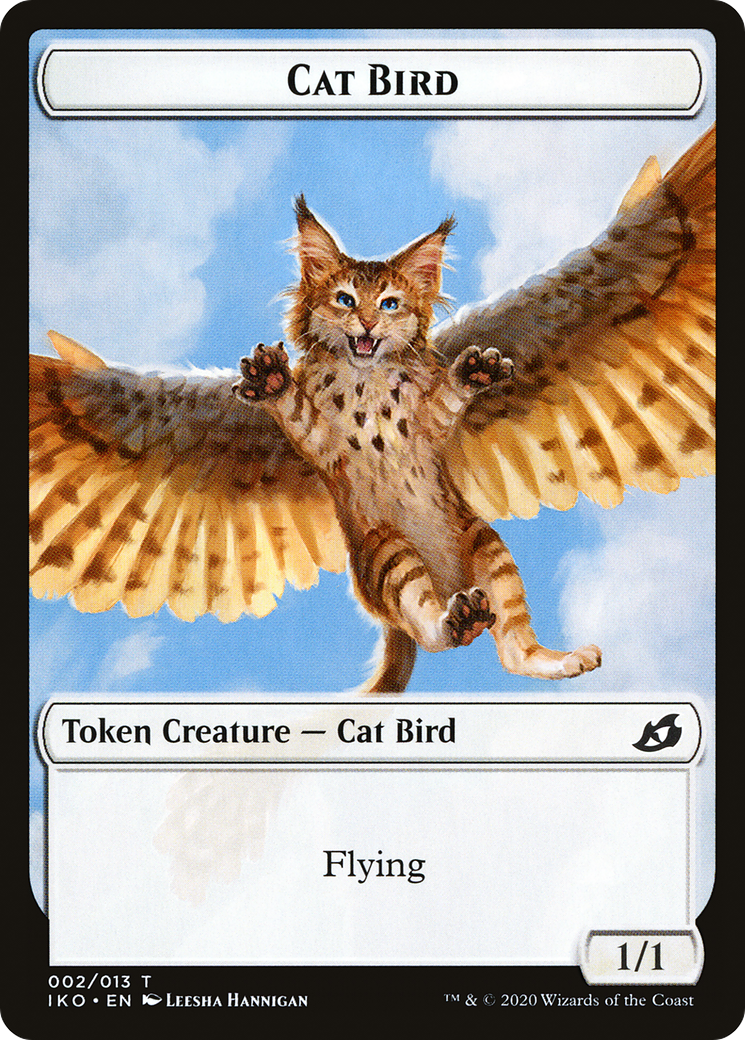 Cat Bird // Thopter Double-Sided Token [Starter Commander Decks] | Magic Magpie